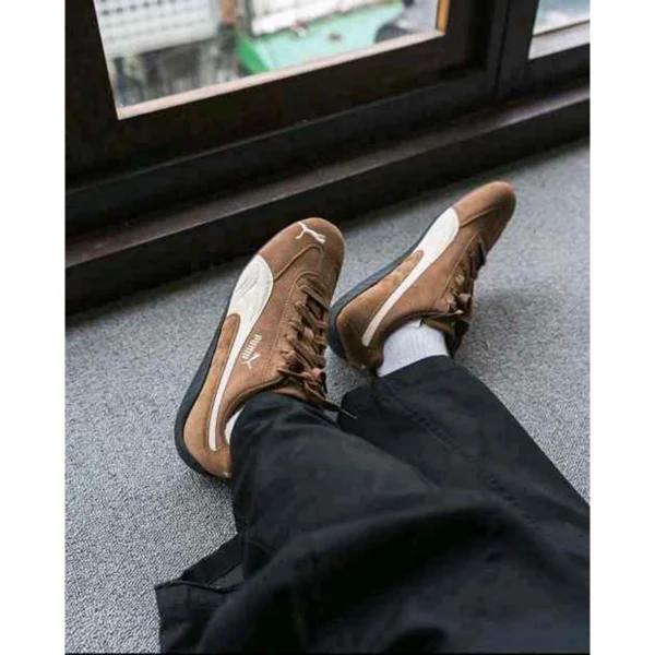 Stylish Puma Speedcat Archive Haute Shoes Coffee Frosted For Men (SUP1705) - stayhit.in