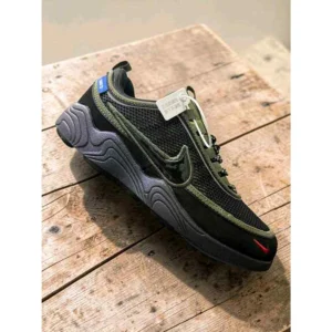 Stylish Undefeated X Air Zoom Spiridon Shoes Black And Green For Men (SUP3056) - stayhit.in