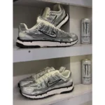 Supreme Nike P6000 Sail Shoes Metallic Silver For Men (SUP1738) - stayhit.in