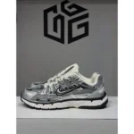 Supreme Nike P6000 Sail Shoes Metallic Silver For Men (SUP1738) - stayhit.in