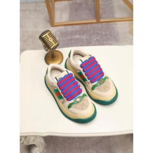 Trendy Gucci Screener Gg Shoes Leather Trimmed Canvas For Men (SUP3450) - stayhit.in