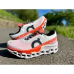 Trendy On Cloudmonster 2 Shoes Undyed Flame White Orange For Men (SUP3454) - stayhit.in