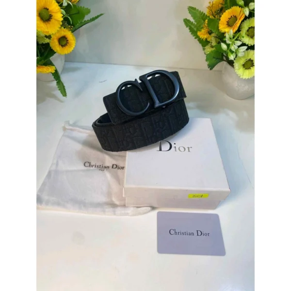 Imported Dior Jacquard Belt With Og Accessories For Men (BT350) - stayhit.in