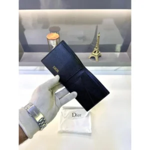 Imported Dior Wallet Black For Men