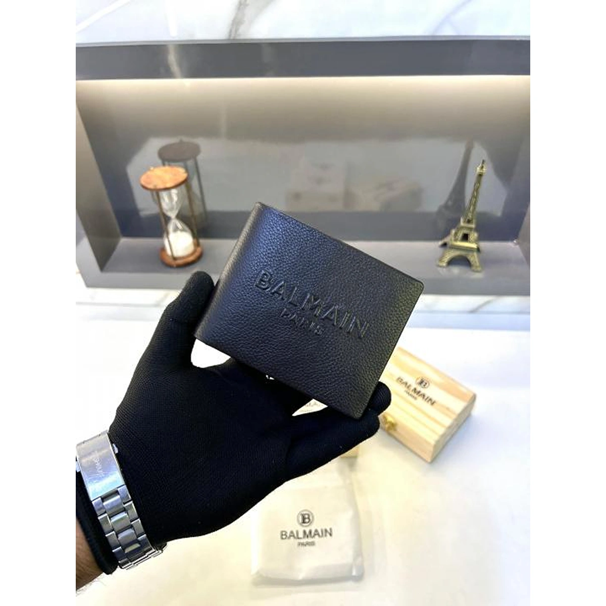 Premium Balmain Paris Wallet Brown For Men (BOT4087) - stayhit.in Premium Balmain Paris Wallet Brown For Men (BOT4087) - stayhit.in