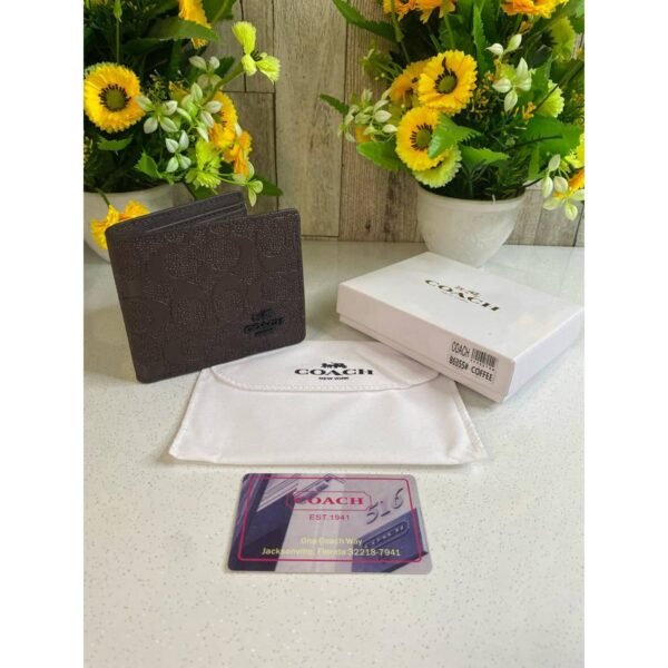 Premium Coach Wallet With Og Box Dust Bag For Men (BT153) - stayhit.in Premium Coach Wallet With Og Box Dust Bag For Men (BT153) - stayhit.in