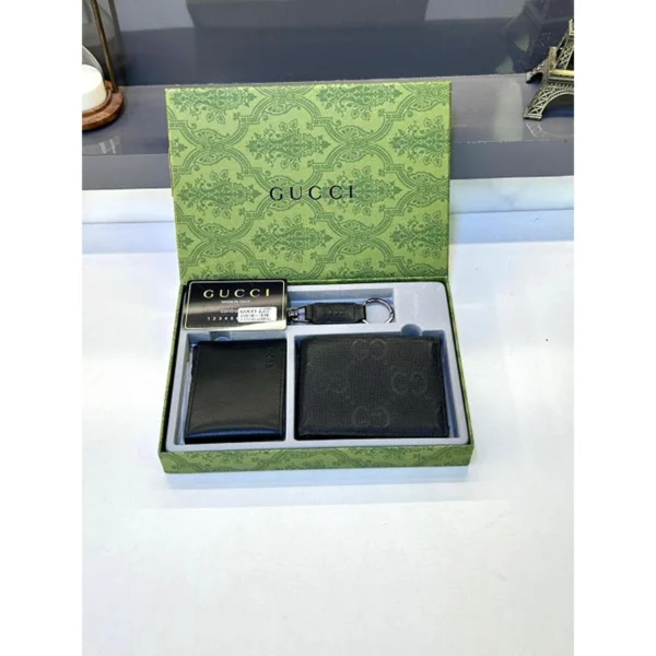 Premium Gucci Wallet Combo Black For Men Premium Gucci Wallet Combo Black For Men