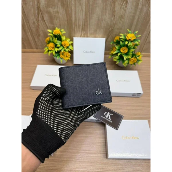 Stylish Calvin Klein Wallet Dark Grey For Men