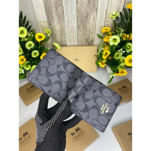 Stylish Coach Wallet With Og Box Card Dust Bag For Men Stylish Coach Wallet With Og Box Card Dust Bag For Men