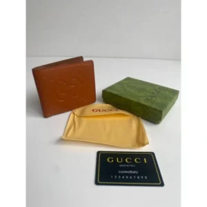 Stylish Gucci Embose Wallet With Og Accessories For Men