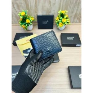 Stylish Mont Blanc Wallet Black For Men